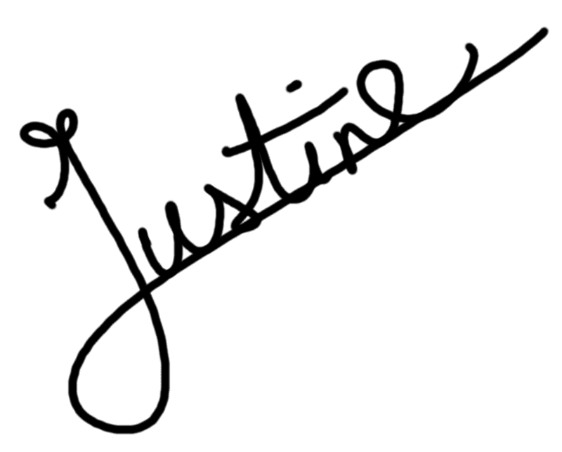 Signature de Justine